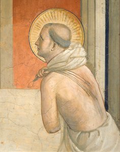 Christus an der Säule, Jungfrau und Figur eines reuigen Dominikanerheiligen von Fra (c.1387 1455) Angelico