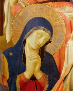 Kreuzabnahme oder Altarbild der Heiligen Dreifaltigkeit, um 1432, von Giovanni da Fiesole, bekannt als Fra Angelico (1400-ca. 1455)