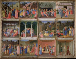 Das Leben Christi von Fra  Angelico