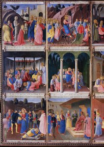 Leben Christi, Armadio degli Argenti von Fra  Angelico
