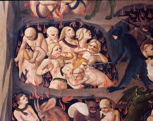 Das Jüngste Gericht: Hölle von Fra  Angelico