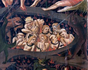 Das Jüngste Gericht: Hölle von Fra  Angelico