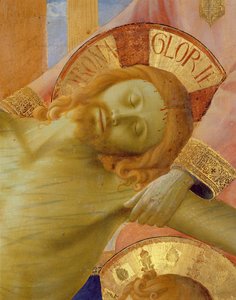 Santa Trinita Altarbild (Detail) von Fra Angelico