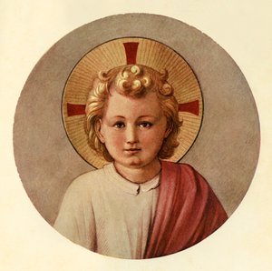 Das Jesuskind, 15. Jahrhundert, um 1909 von Fra Angelico
