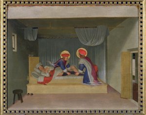 Das Wunder des Diakons Justinian, aus der Predella des San Marco Altars, 1440