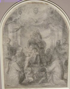 Madonna mit Kind und Heiligen von Fra Bartolomeo