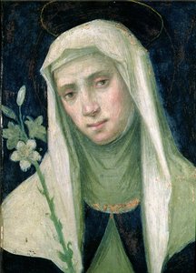 St. Katharina von Siena (1347-80) von Fra Bartolommeo