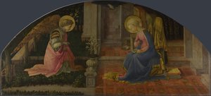 Die Verkündigung Medici-Panel, ca. 1450