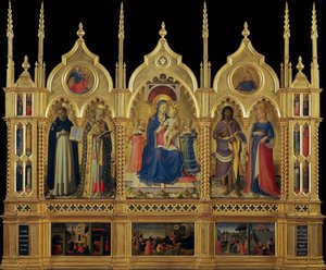 Maria mit Kind und Heiligen Das Perugia-Altarbild, ca. 1437