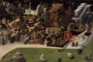 Szenen aus dem Leben der Wüstenväter Thebaid