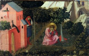 Die Bekehrung des heiligen Augustinus von Fra Giovanni Angelico da Fiesole