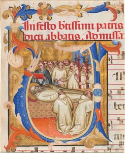Tod des Heiligen Benedikt von Fra Gregorio Mutii da Montalcino