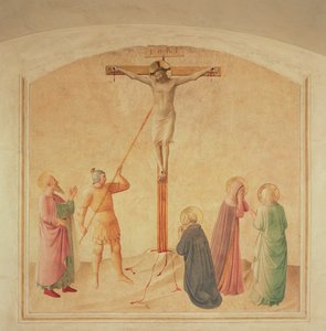 Kreuzigung, der Lanzenhalter, ca. 1438-45