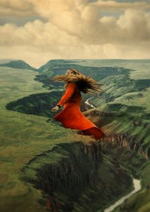 Schwebender Canyon Geist von Fran Rodríguez