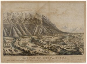 Schlacht von Buena Vista, 1847 von Frances Flora Bond Palmer