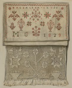 1829 Show-Handtuch von Frances Lichten