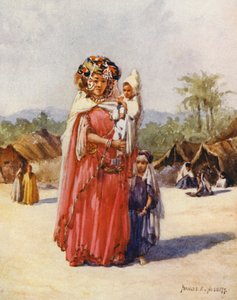 Eine Frau aus Biskra