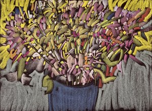 Blaues Puzzle von Frances Treanor