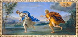 Apollon und Daphne von Francesco Albani