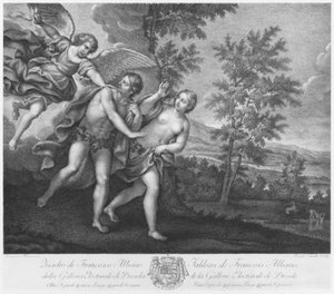 Die Vertreibung aus dem Paradies von Francesco Albani