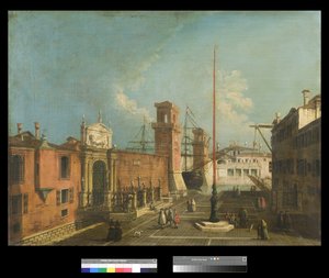 Ansicht von Campo und Porta Arsenale