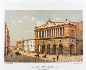 Italien, Neapel, San Carlo Theater
