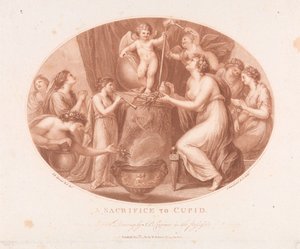 Ein Opfer für Amor von Francesco Bartolozzi