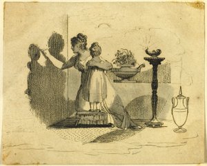 Erste Designidee von Francesco Bartolozzi