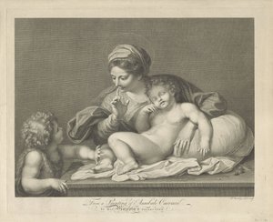Maria mit Kind und dem jungen Johannes dem Täufer