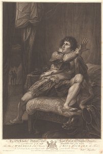 Mr. Keuible in der Rolle von König Richard III von Francesco Bartolozzi
