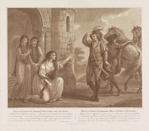 Prinz Edmund und Algitha von Francesco Bartolozzi