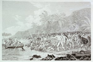 Der Tod von Captain Cook, ca. 1783