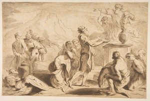 Das Opfer Noahs, 1765