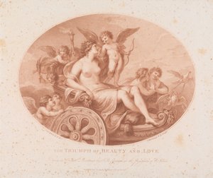 Der Triumph von Schönheit und Liebe von Francesco Bartolozzi