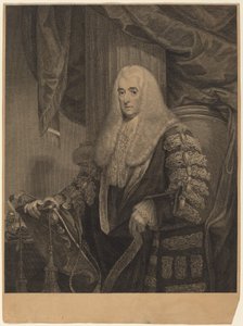 Alexander, Lord Loughborough von Francesco Bartolozzi after James Northcote