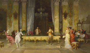 Billardspiel von Francesco Beda