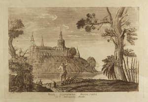 Das Andronikow-Kloster des Erlösers in Moskau, 1791