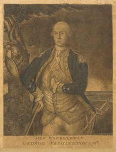 Seine Exzellenz, George Washington Esqr., ca. 1776 (Mezzotinto)
