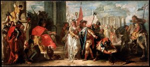 Die Großzügigkeit des Scipio Africanus, um 1727-1769
