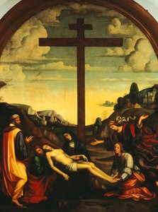 Beisetzung, von Francesco Francia