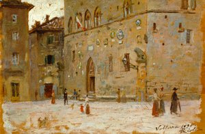 Platz in Volterra