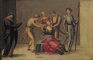 Das Martyrium der hl. Apollonia
