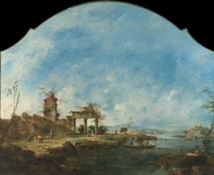 Fantastische Landschaft, ca. 1765
