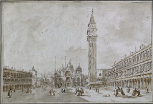 Piazza San Marco, Venedig, 1780er Jahre