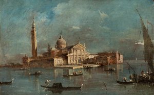 San Giorgio Maggiore von Francesco Guardi