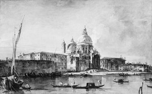 Santa Maria della Salute, Mitte bis Ende der 1760er Jahre von Francesco Guardi