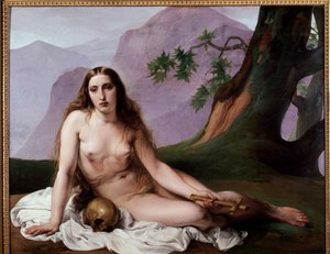 Die reuige Maria Magdalena von Francesco Hayez