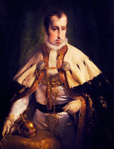 Porträt von Ferdinand I. von Österreich (Wien) von Francesco Hayez