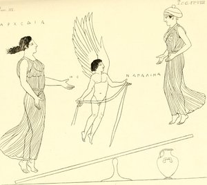 INGHIRAMI(1835) Malereien von Tonvasen Bd.3 T298 von Francesco Inghirami