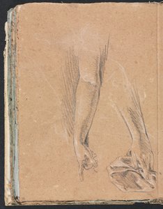 Verona Skizzenbuch: Arme und Hände mit Draperie Seite 78, 1760